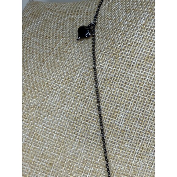 Betsey Johnson Rhinestone Cupcake Pendant Necklace With Pearl & Heart Accents - Picture 5 of 12